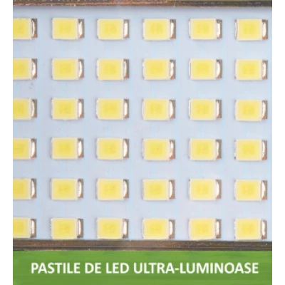 Proiector Solar GD 2202 cu senzor de miscare LED Integrat putere 50 W