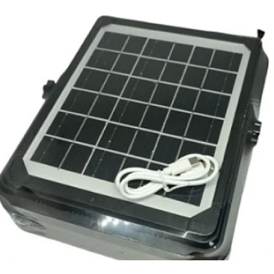 Proiector solar GD PLUS  2208B 4 tipuri de iluminare incarcare telefon putere 300W 200 LED