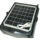 Proiector solar GD PLUS  2208B 4 tipuri de iluminare incarcare telefon putere 300W 200 LED