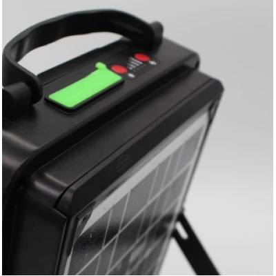 Proiector solar GD PLUS  2208B 4 tipuri de iluminare incarcare telefon putere 300W 200 LED