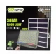 Proiector solar LED impermeabil 300W cu panou si telecomanda GD 300X
