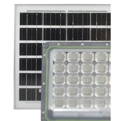 Proiector solar LED impermeabil 300W cu panou si telecomanda GD 300X