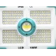 Proiector solar putere 100W cu 188 LED unghi de iluminare 180 grade 4 moduri de iluminare