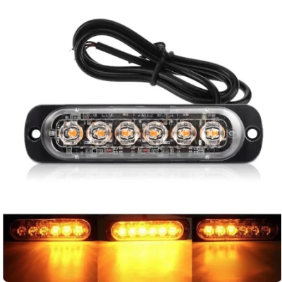 Proiector stroboscopic 6 LED-uri pentru grila