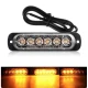 Proiector stroboscopic 6 LED-uri pentru grila