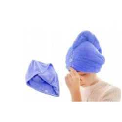 Prosop de cap tip turban ALBASTRU