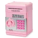 Pusculita interactiva ATM tip Seif pentru copii cu dimensiunea de 19x13x13 cm ROZ