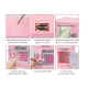 Pusculita interactiva ATM tip Seif pentru copii cu dimensiunea de 19x13x13 cm ROZ