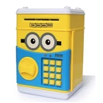 Pusculita interactiva pentru copii Minion cu functie ATM seif si cod pin