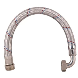 Racord flexibil cu cot pentru hidrofor, lungime 80 cm grosime 80