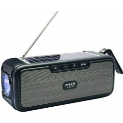 Radio portabil tip boxa cu panou solar Bluetooth L8TD 10W 1200 mAh