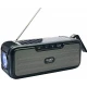 Radio portabil tip boxa cu panou solar Bluetooth L8TD 10W 1200 mAh