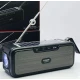 Radio portabil tip boxa cu panou solar Bluetooth L8TD 10W 1200 mAh