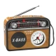 Radio Portabil XB 981BT MP3 cu Ceas 