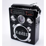 Radio XB 502C ROTOSONIC USB SD TF MP3 PLAYER Lanterna si Ceas 