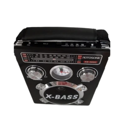 Radio XB 502C ROTOSONIC USB SD TF MP3 PLAYER Lanterna si Ceas