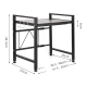 UB Raft multifunctional bucatarie de depozitare pentru cuptor cu microunde telescopic reglabil