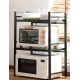 UB Raft multifunctional bucatarie de depozitare pentru cuptor cu microunde telescopic reglabil