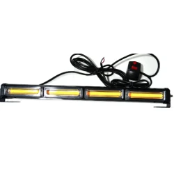 Rampa avertizare luminoasa 4 Led COB 12/24v 59CM