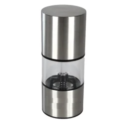 Rasnita manuala pentru condimente inox d 5.3 cm h 12.5 cm