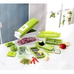 Razatoare multifunctionala cu 11 piese pentru fructe si legume