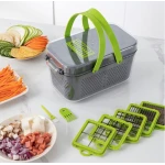 Razatoare multifunctionala pentru fructe si legume 22 piese lame din otel inoxidabil MD