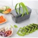 Razatoare multifunctionala pentru fructe si legume 22 piese lame din otel inoxidabil MD