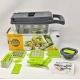 Razatoare multifunctionala Veggie Slicer 16 accesorii incluse lame din otel inoxidabil