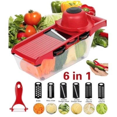 Razatoare Si Feliator Legume/ Fructe MANDOLINE SLICER 6 In 1