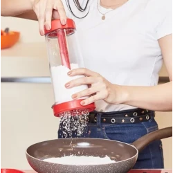 Recipient cu dozator pentru faina, zahar, malai SIEVES