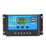 Regulator-controler solar PWM 20A 12V/24V 2 X USB