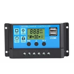 Regulator-controler solar PWM 20A 12V/24V 2 X USB