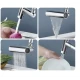 Robinet de bucatarie cu extensie 4 moduri curgere apa cascada picaturi de ploaie bule si 2 jeturi