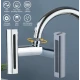 Robinet de bucatarie cu extensie 4 moduri curgere apa cascada picaturi de ploaie bule si 2 jeturi
