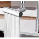 Robinet de bucatarie cu extensie 4 moduri curgere apa cascada picaturi de ploaie bule si 2 jeturi