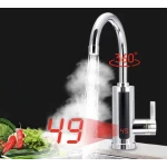Robinet electric cu incalzire instant display temperatura putere 3000W temperatura maxima 60 grade Plastic