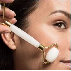 Rola masaj facial doua capete cu piatra ALBA