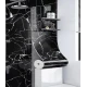 Rola Tapet 3D Autoadeziv model imitatie marmura 3D NEAGRA 40x300 cm grosime 2.5 cm