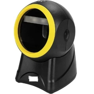Scaner QR/coduri de bare de birou profesional Andowl Q SM6 negru/galben