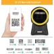 Scaner QR/coduri de bare de birou profesional Andowl Q SM6 negru/galben