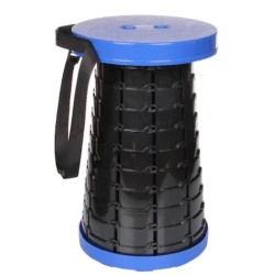 Scaun retractabil cu pliere telescopica pentru camping