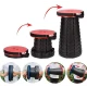 Scaun retractabil cu pliere telescopica pentru camping