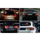 Semn LED auto cu telecomanda design mana 4 moduri efect vizual stralucitor