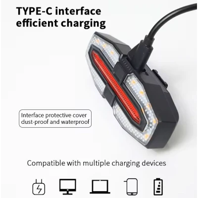 Semnalizare Bicicleta LY 5510 cu Telecomanda Wireless