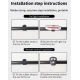 Semnalizare Bicicleta LY 5510 cu Telecomanda Wireless
