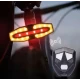 Semnalizare Bicicleta LY 5510 cu Telecomanda Wireless