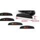 Senzori de parcare universali cu avertizare sonora si pe display negru 22mm