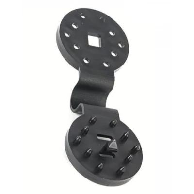 Set 100 Cleme rotunde pentru prins plasa umbrire