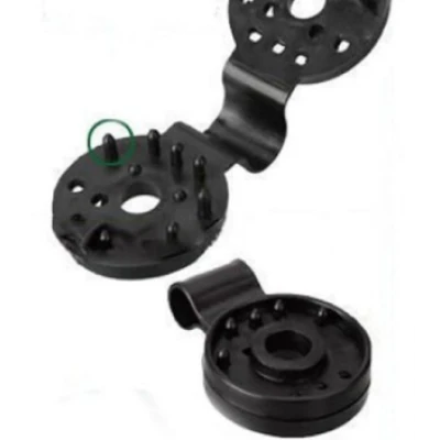 Set 100 Cleme rotunde pentru prins plasa umbrire