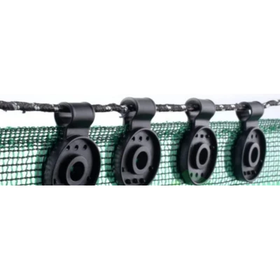 Set 100 Cleme rotunde pentru prins plasa umbrire